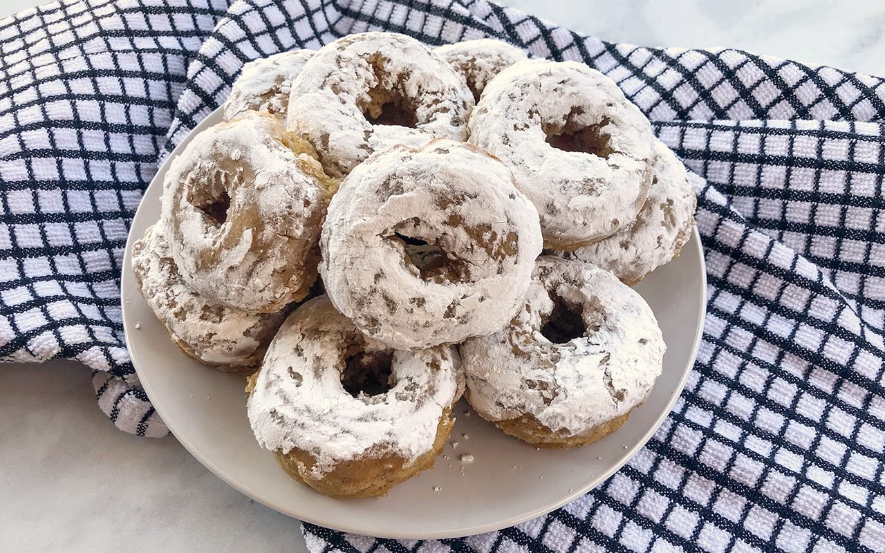 Baked Mini Donuts with Cinnamon Sugar - Cooking Classy