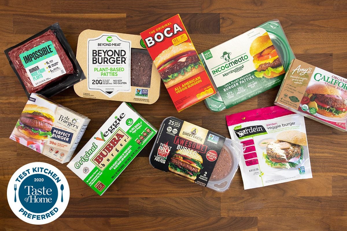 Our Test Kitchen Found the Best Plant-Based Burger Brands