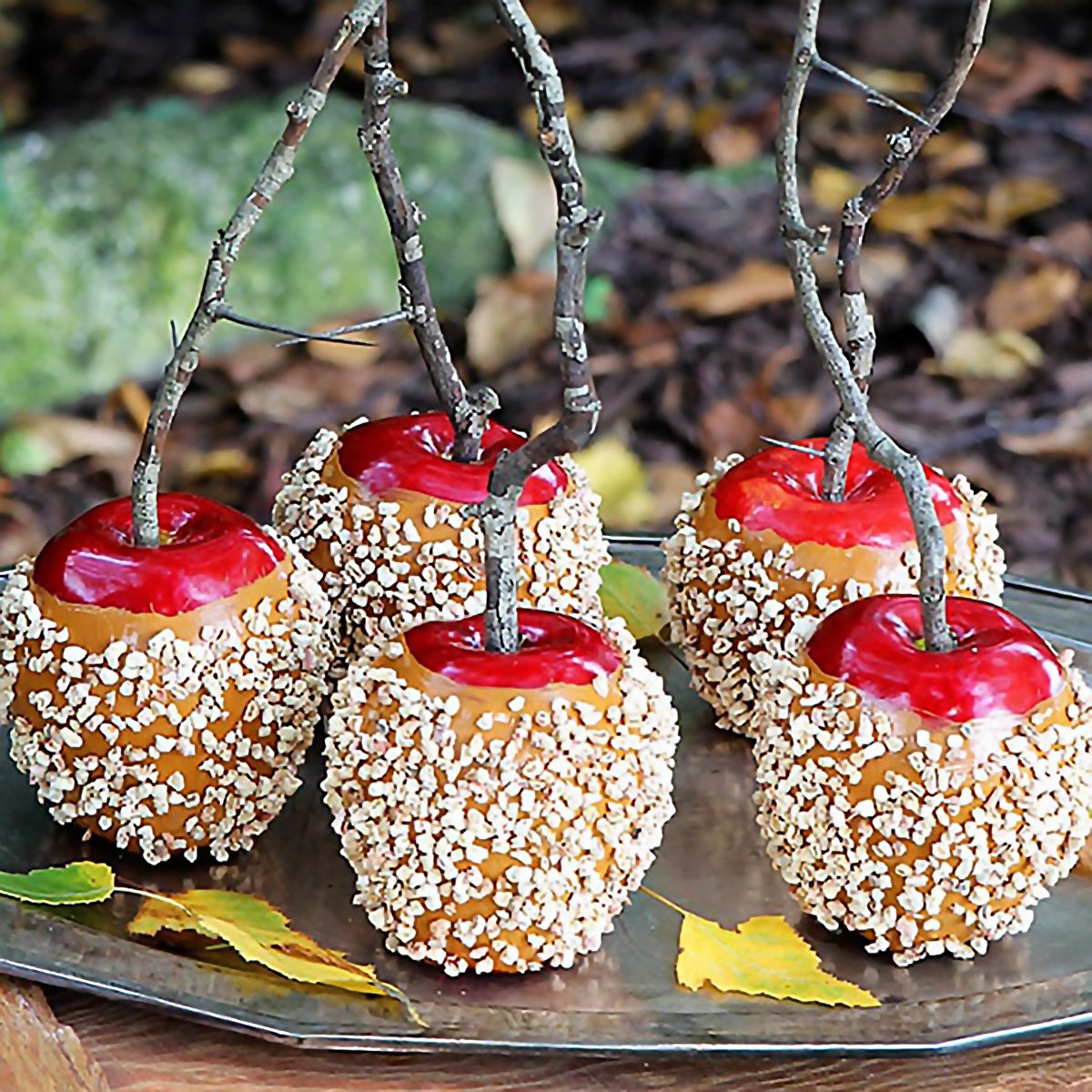 Faux Caramel Apples