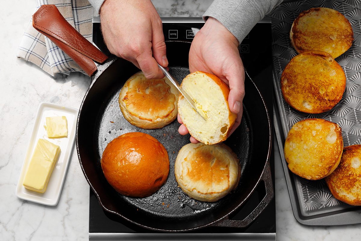 How to make Pan Fried Hamburgers (Easy Skillet Burgers)