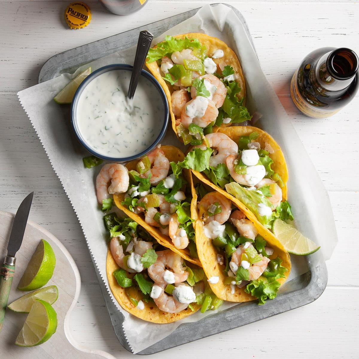 Easy Shrimp Tacos Recipe How to Make It Taste of Home