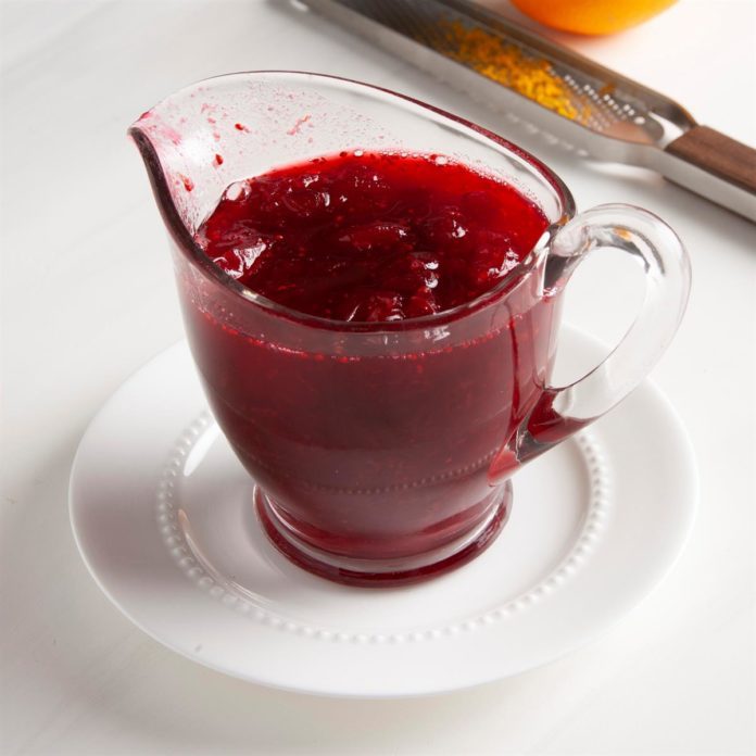 Orange Cranberry Sauce Recipe Taste Of Home