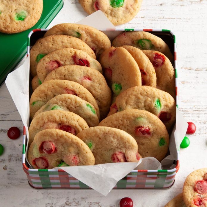 Christmas M&M's Cookies Recipe Taste of Home