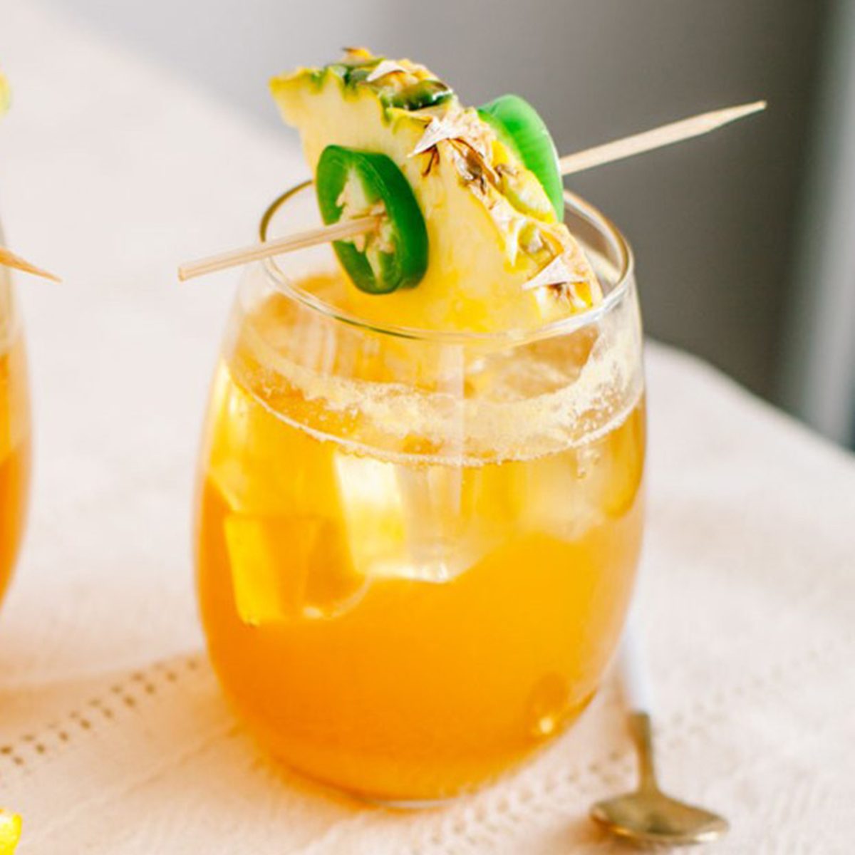 Jalapeno-Honey Pineapple Spritzer