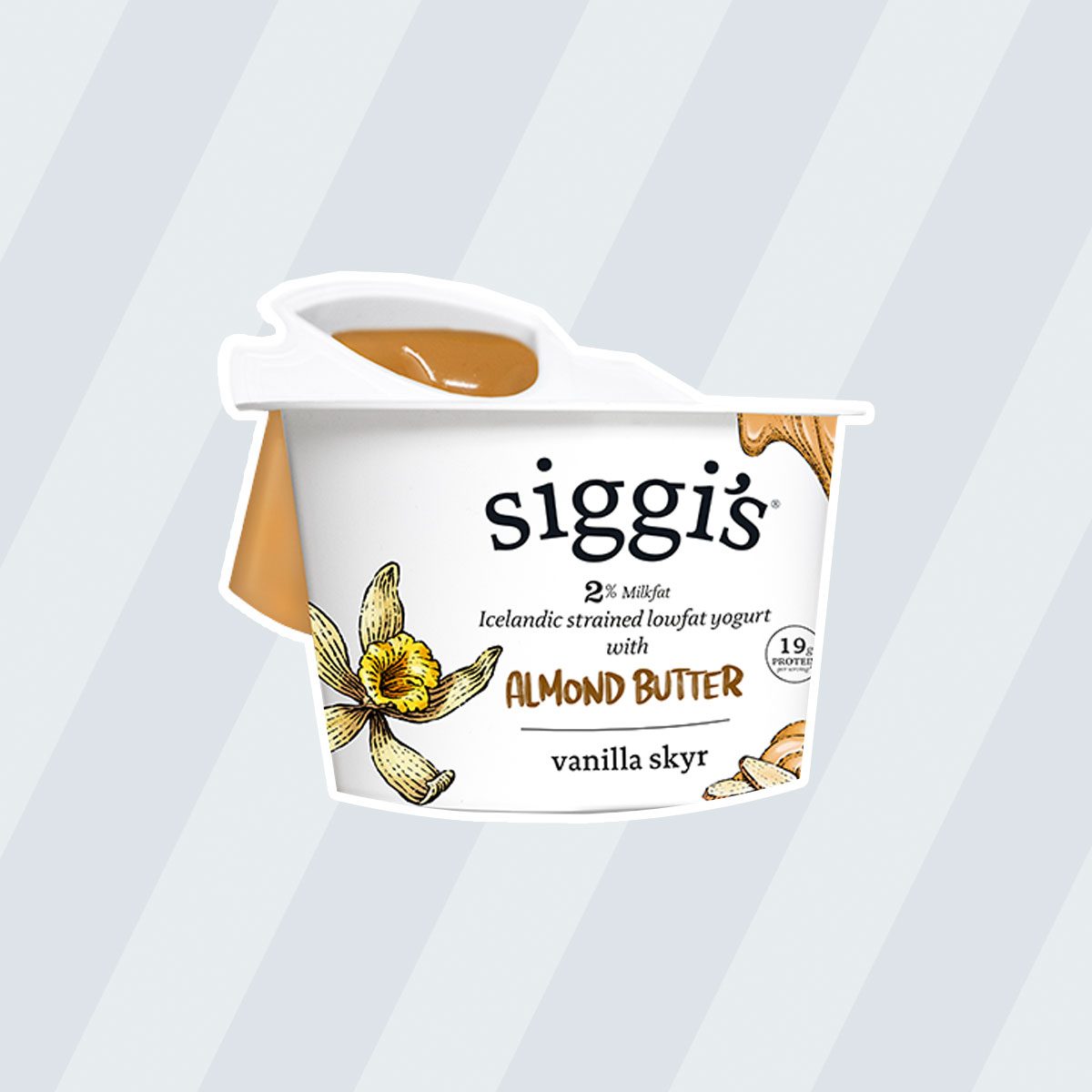 Siggi's Vanilla Skyr with Almond Butter