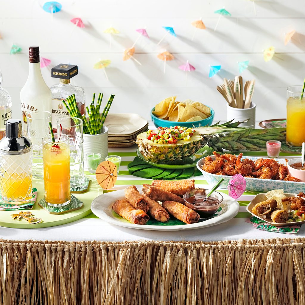 How To Throw A Tropical Tiki Party In Your Backyard I Taste Of Home 