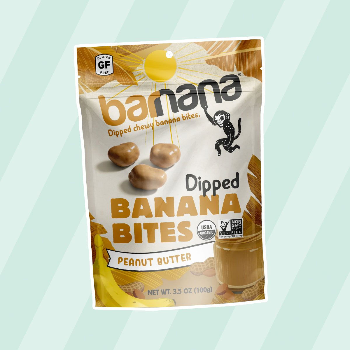 healthy snacks to buy Barnana Peanut Butter Dipped Banana Bites