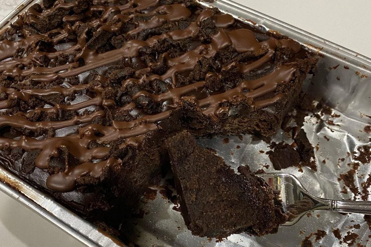 Costco Giant Brownie