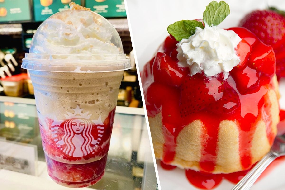 Starbuck strawberry shortcake