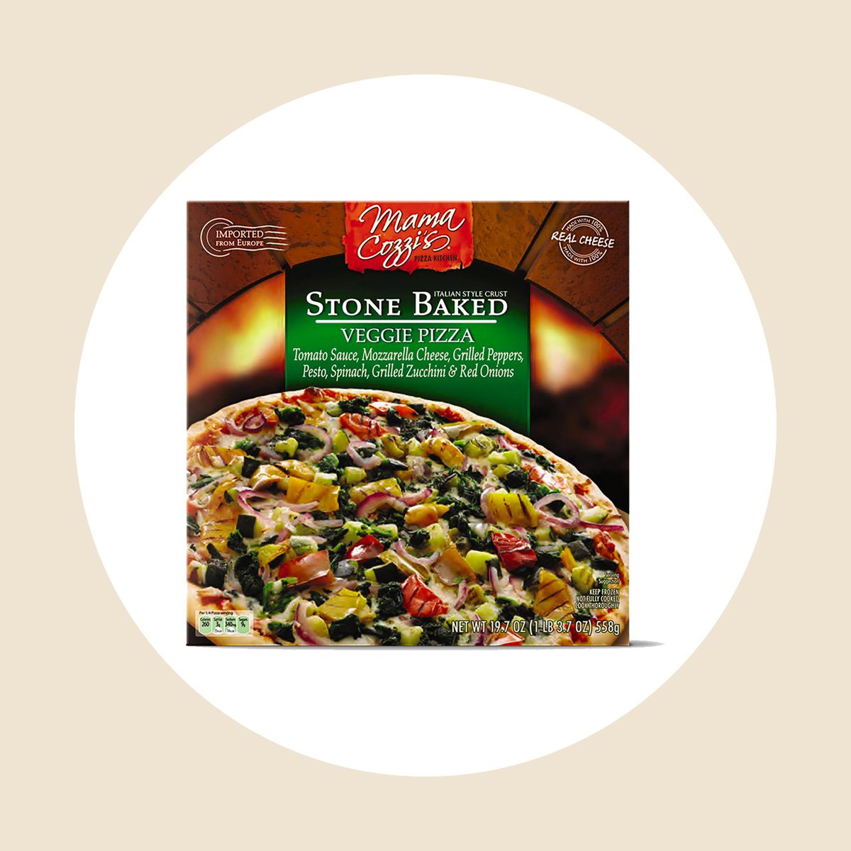 Stone Baked Veggie Pizza