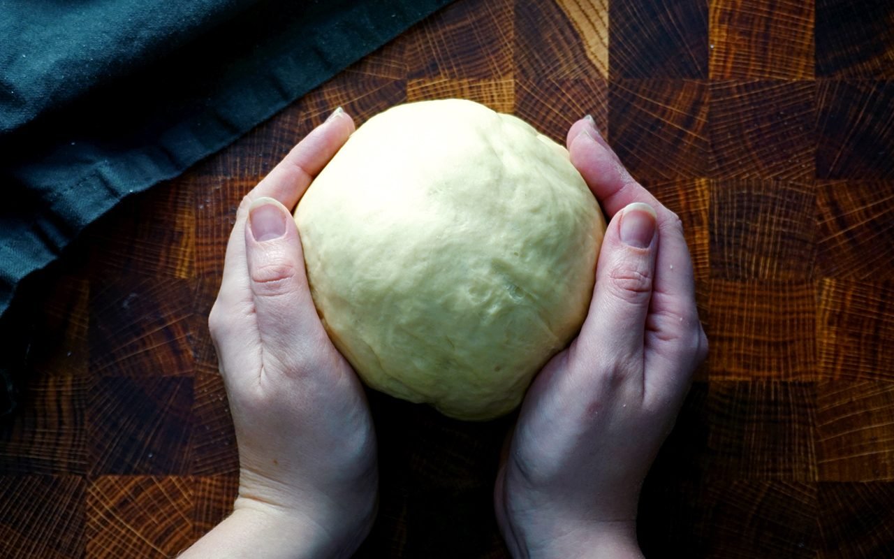 copycat olive garden breadsticks kneading olive garden breadstick dough until smooth