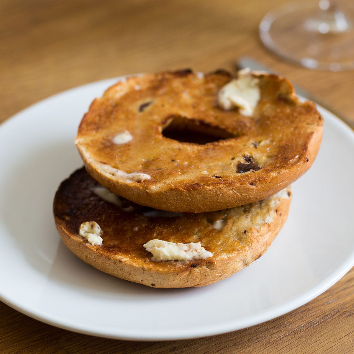 Cinnamon And Rasin Bagels