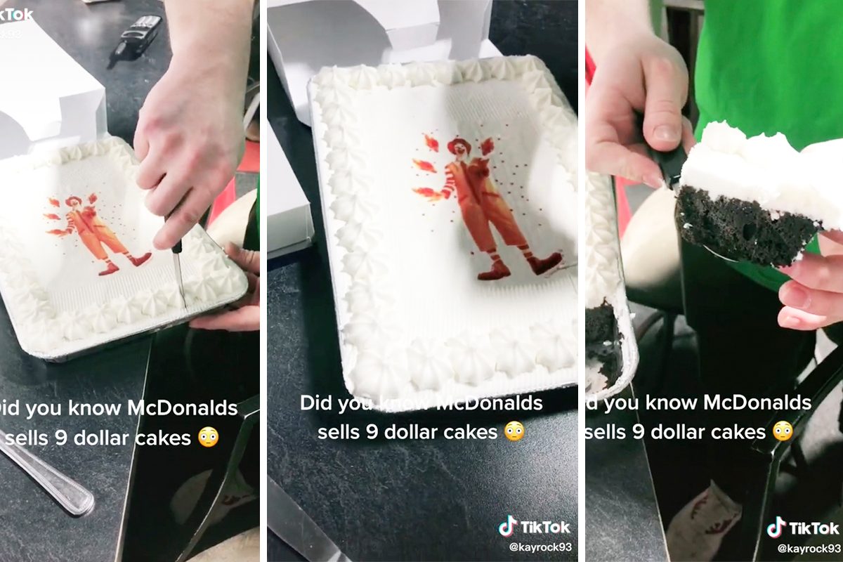 You Can Buy a McDonald's Birthday Cake for Only 9—Here's the Catch
