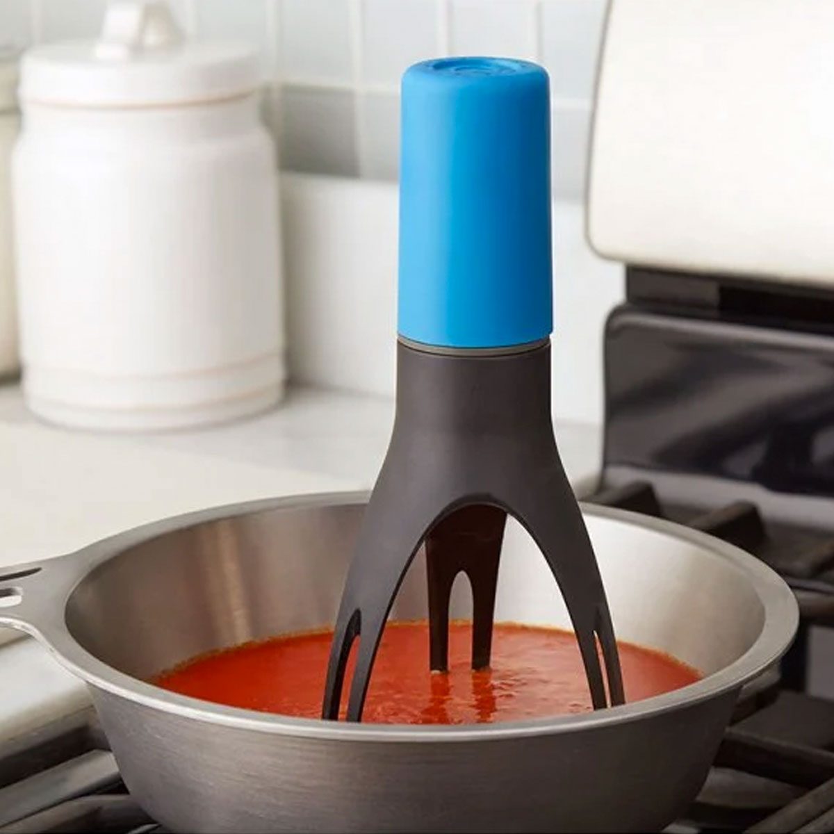 This automatic pot stirrer will help you multitask in the kitchen
