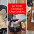 How to Make a Giant Air Fryer Chocolate Chip Cookie