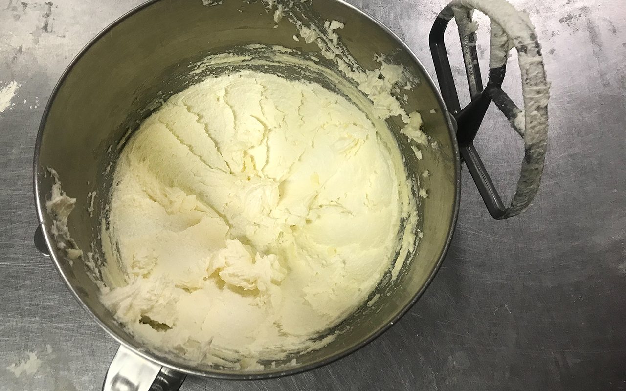 Alfajores Recipe Creamed butter and sugar