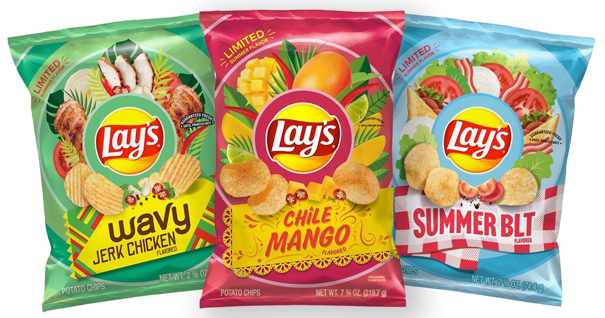 What Are The Lay S New Flavors For Summer 2021 Taste Of Home