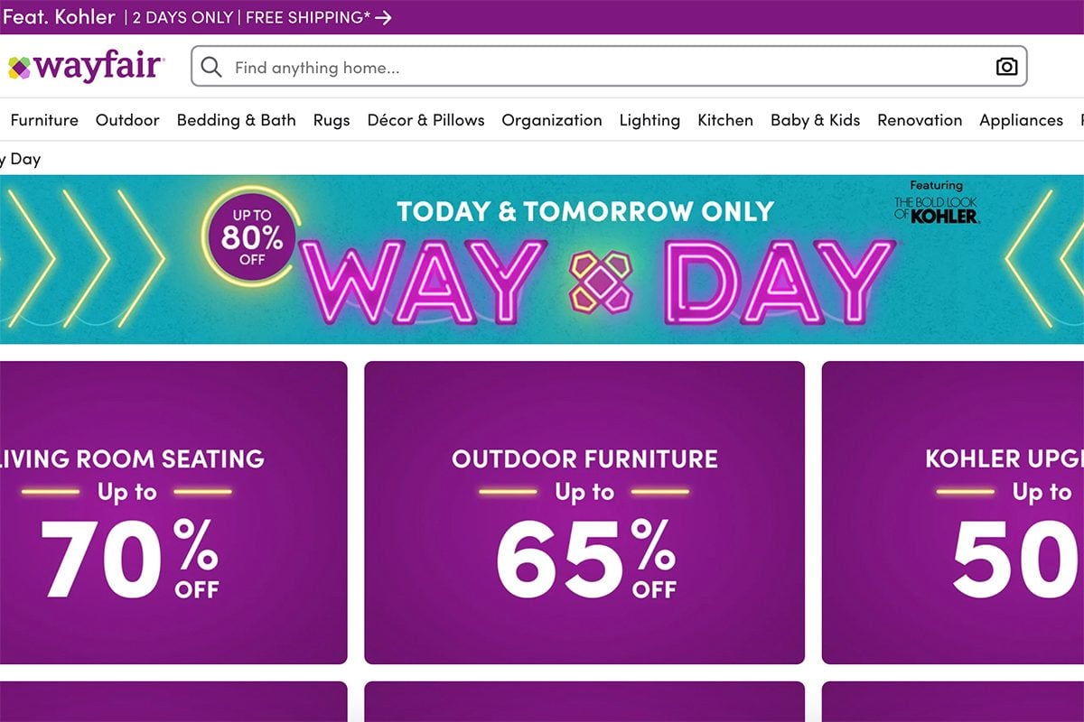 Wayfair Way Day 2021 Kitchen and Home Sales Taste of Home