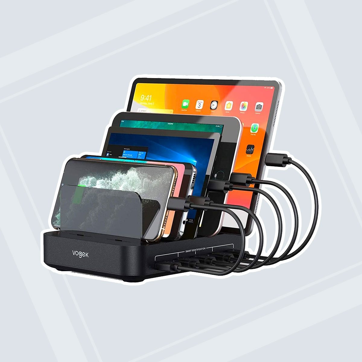 gifts for people who have everything Charging Organizer Identification Smartphones Tablets