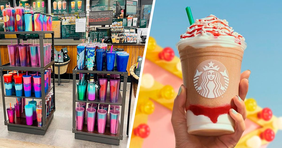 Strawberry Funnel Cake Frappuccino Is The Latest New Starbucks Drink