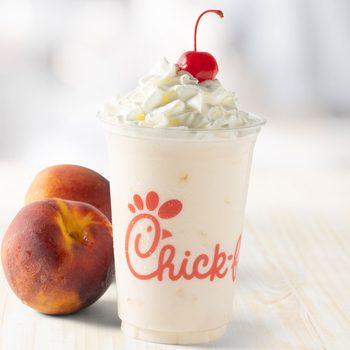 Chick Fil A Peach Milkshake Resize Crop Dh Toh Courtesy Chick Fil A