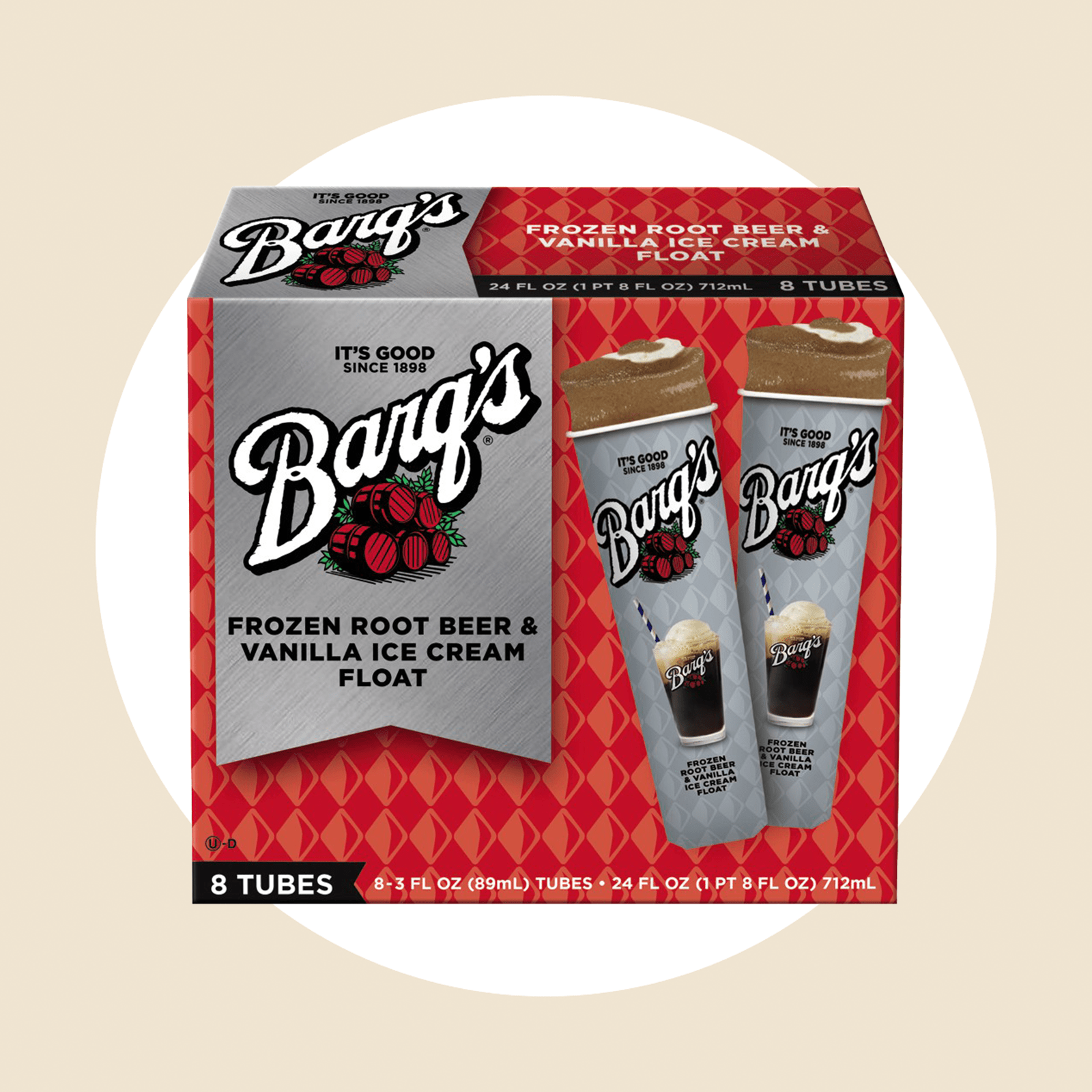 Barqs Root Beer Squeezie Courtesy Aldi
