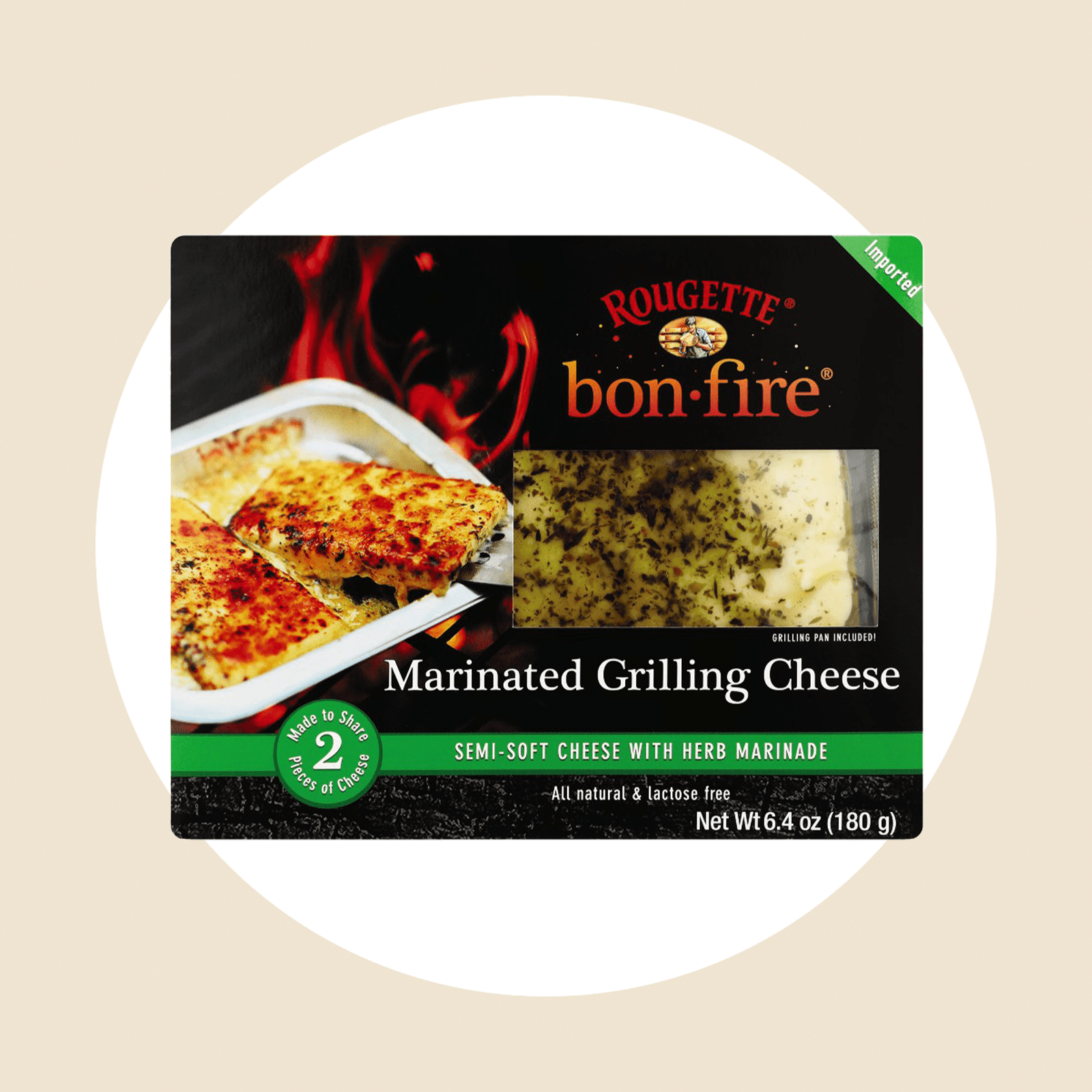 Rougette Bonfire Herb Marinated Grilling Cheese Courtesy Aldi