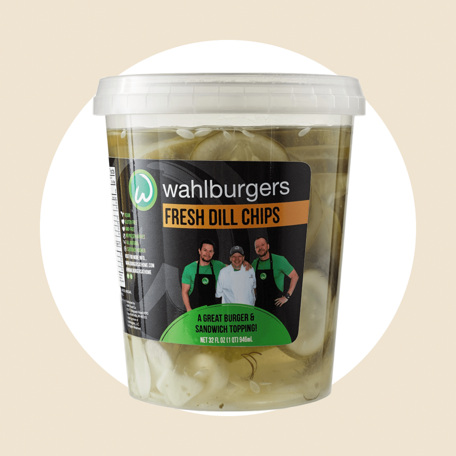 Wahlburgers Dill Pickle Chips Courtesy Aldi