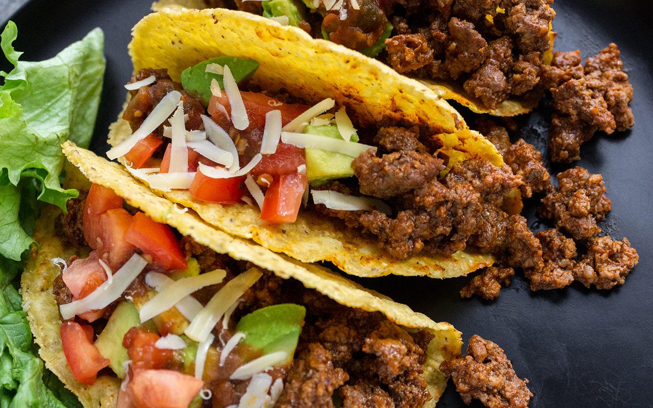 ground beef tacos How To Brown Ground Beef.taste Of Home.nancy Mock 8