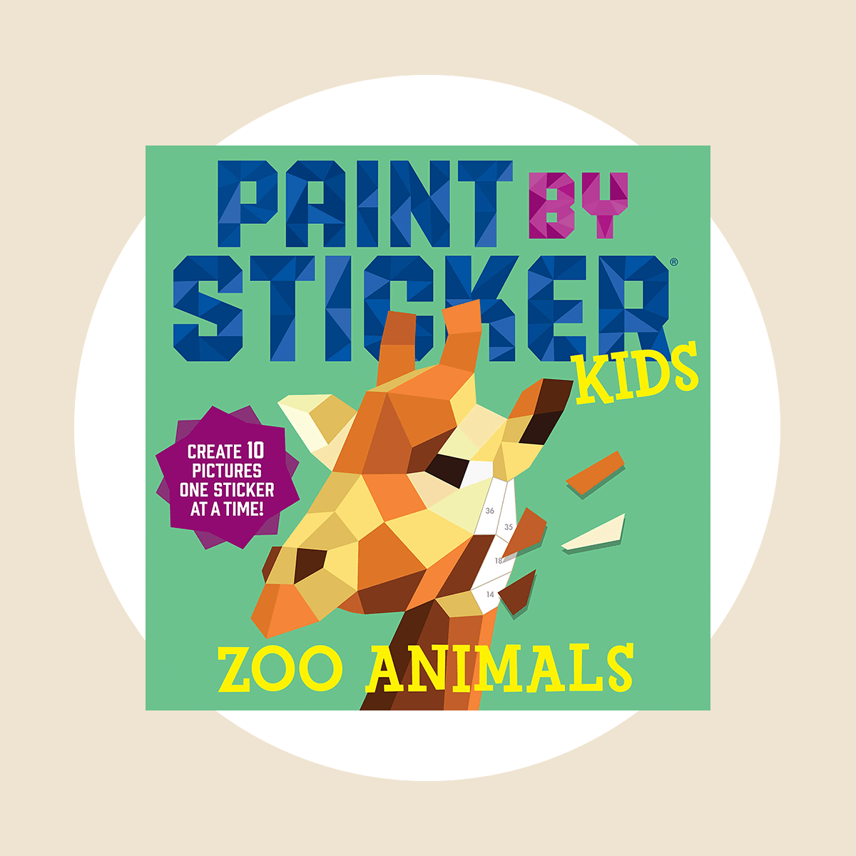 Paint By Sticker Book Ecomm Via Amazon