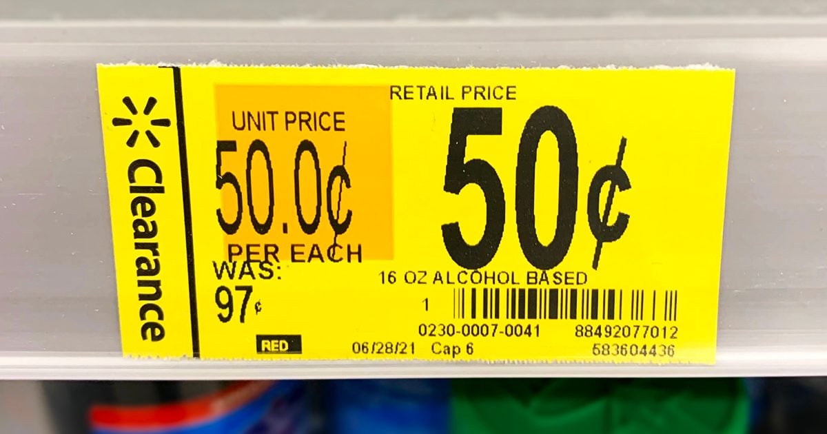 How to Read a Walmart Price Tag to Save When You Shop