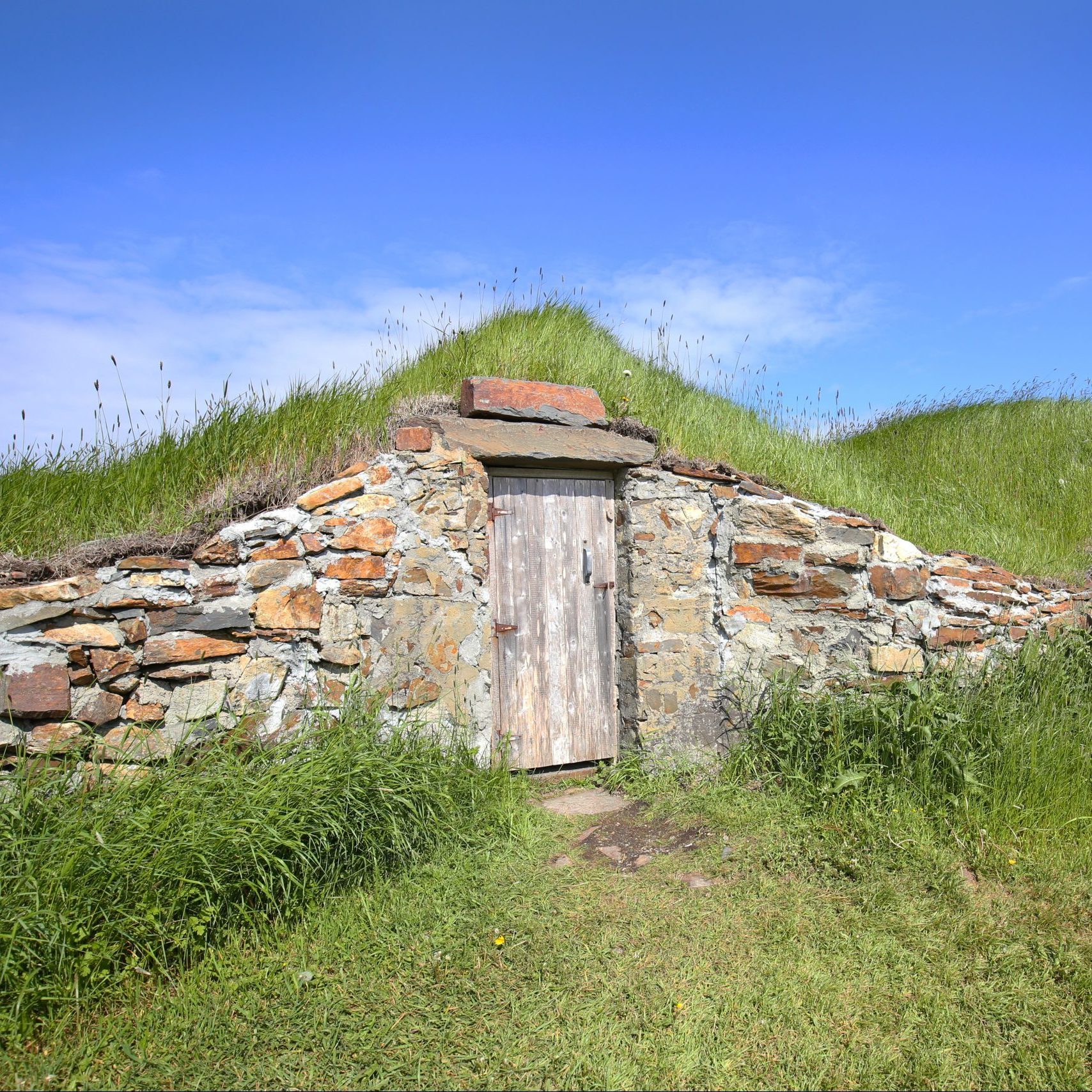 Abandoned Root Cellar of Elliston, Newfoundland, Canada