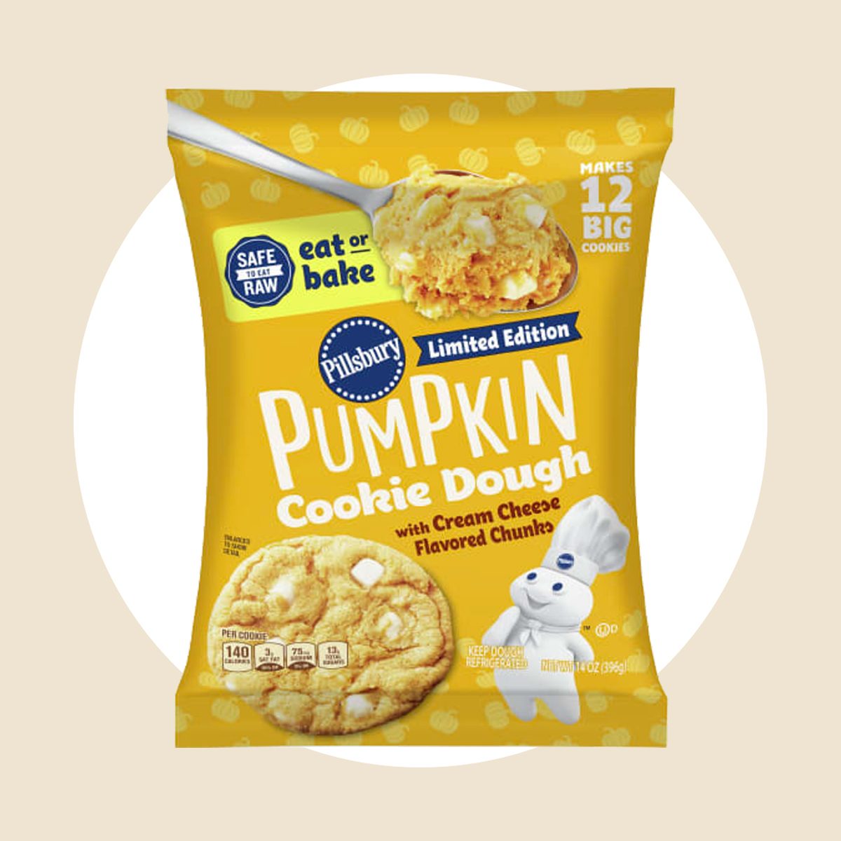 Pumpkin Cookie Dough Ecomm Pillsbury.com