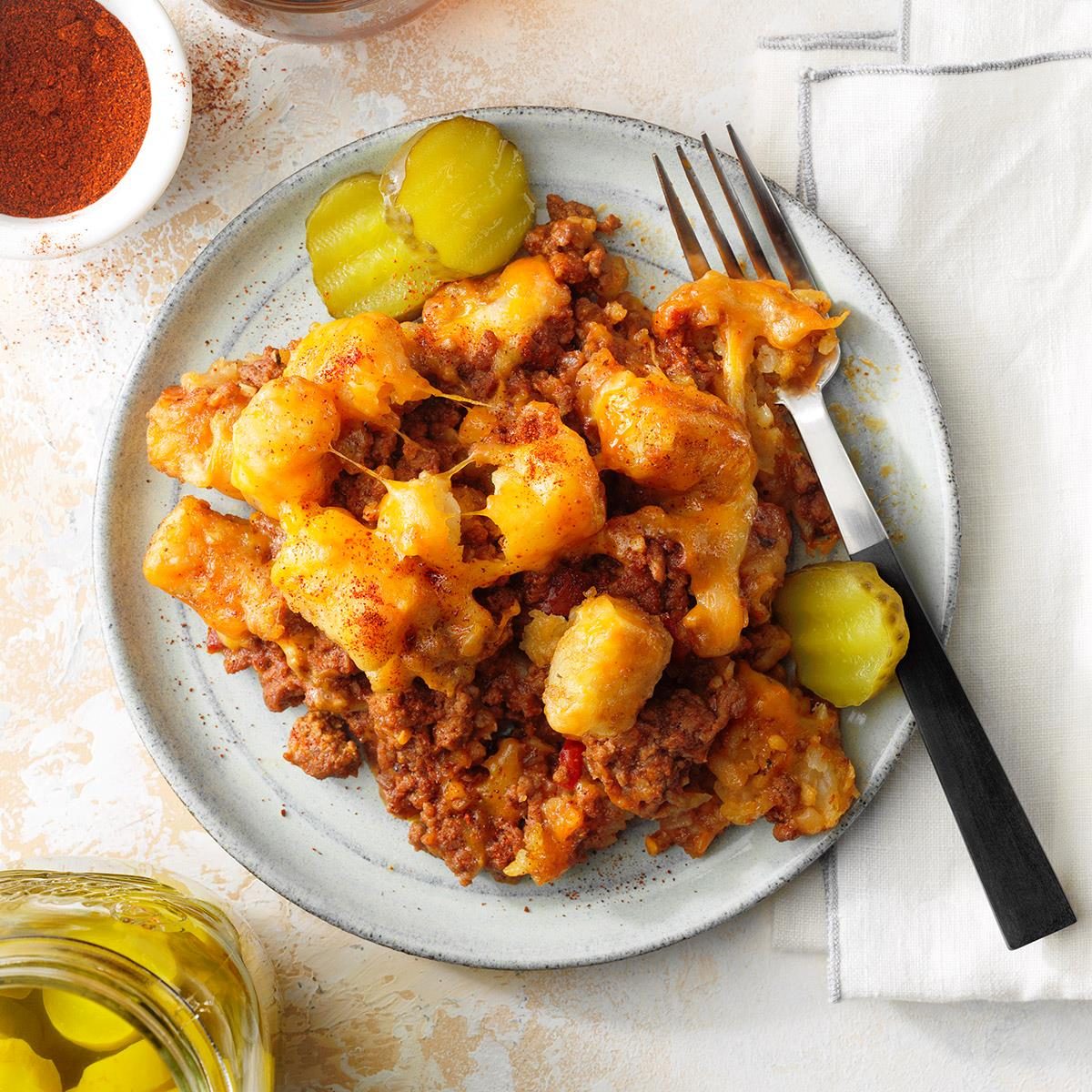 Sloppy Joe Tater Tot Casserole Exps Tohescodr21 256898 E05 014 3b 10