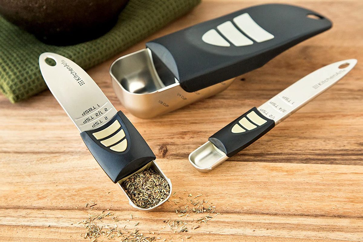 These Measuring Spoons Self-level for Precise Kitchen Measurements