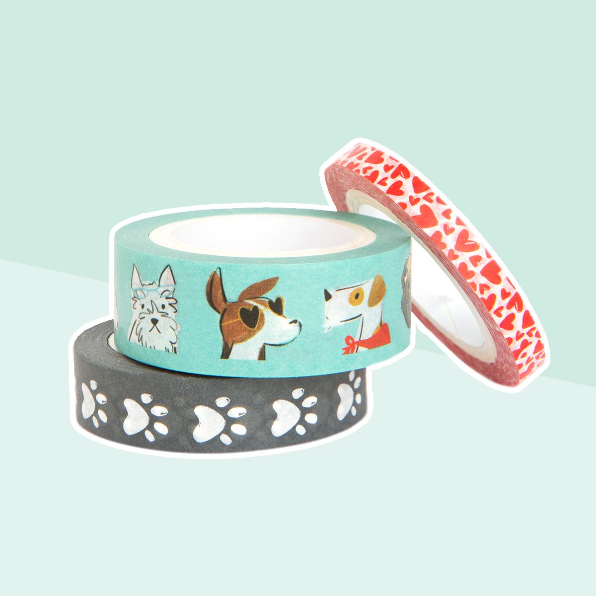 Dog Themed Washi Tape Set