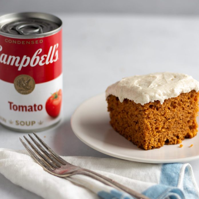 Magic Tomato Soup Cake