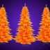 Walmart Is Selling a Bright Orange Christmas Tree Perfect for Halloween