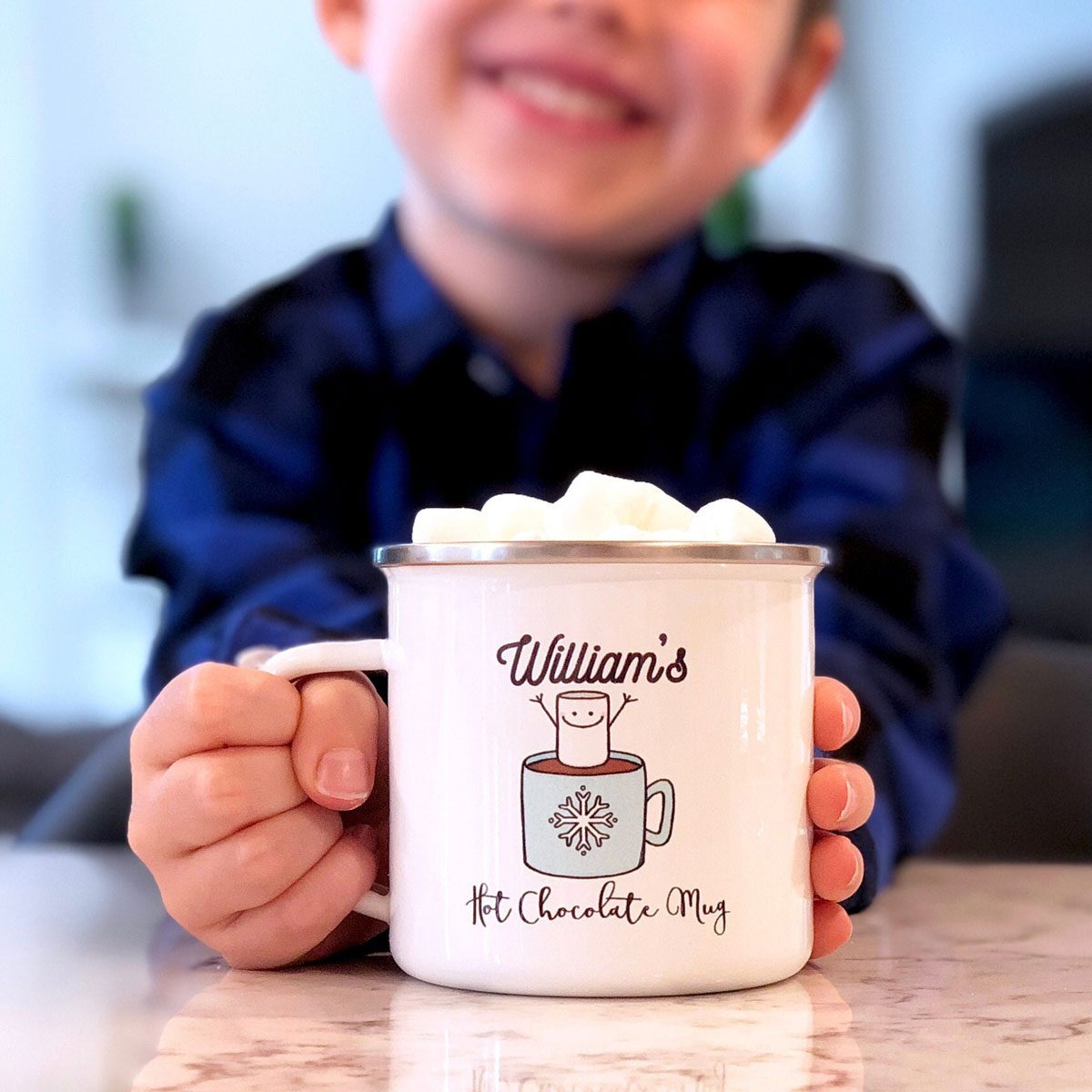 Personalized Hot Chocolate Mug For St Nick Gift