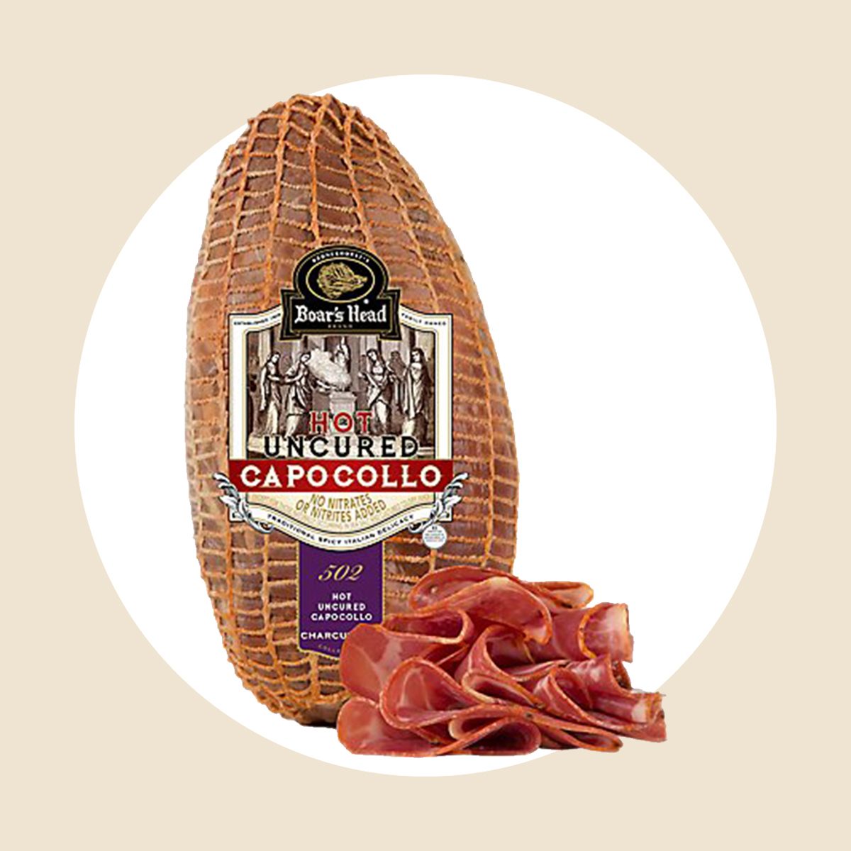 Capocollo for charcuterie