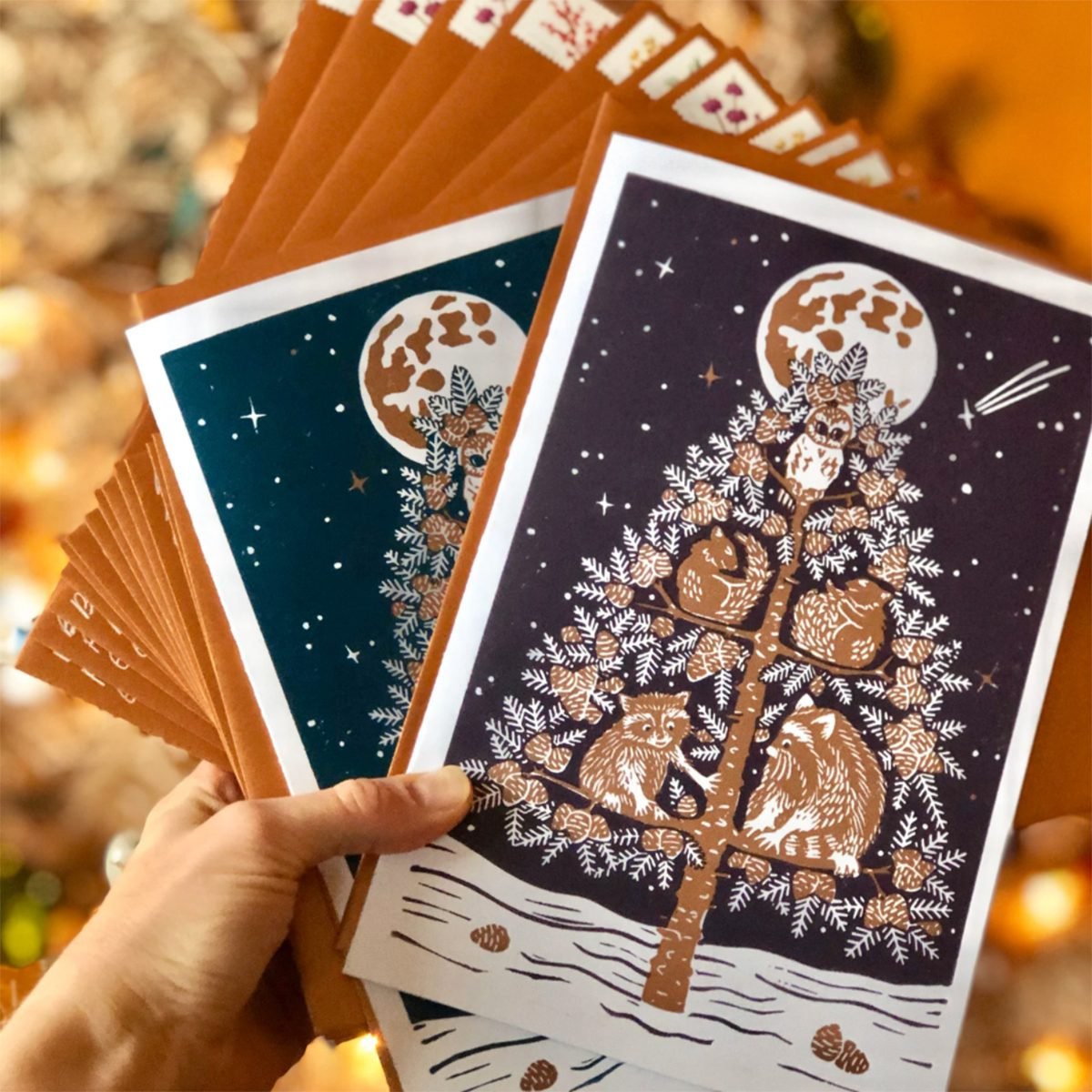 Forest Holiday Card