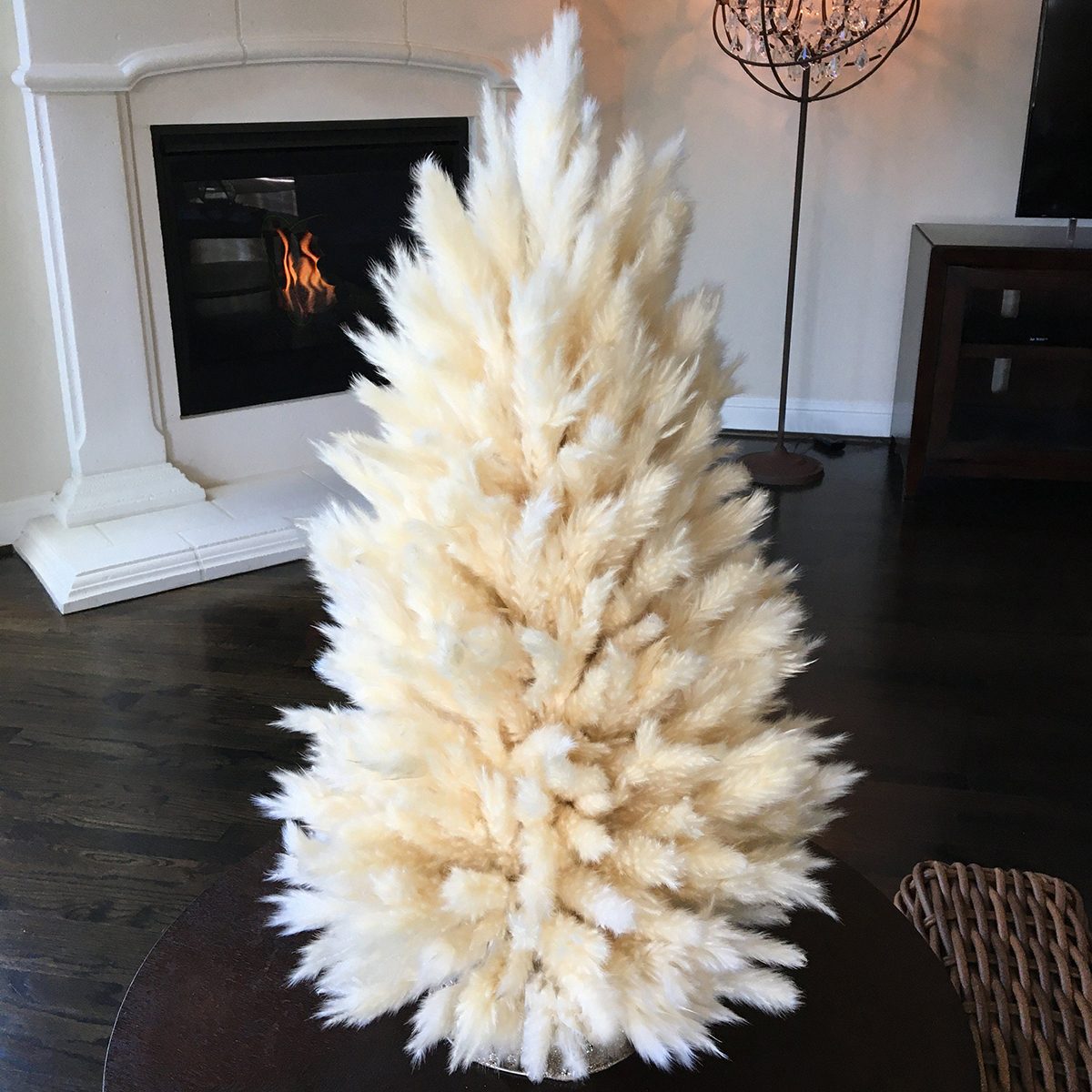 Pampas Grass Alternative to Christmas Trees