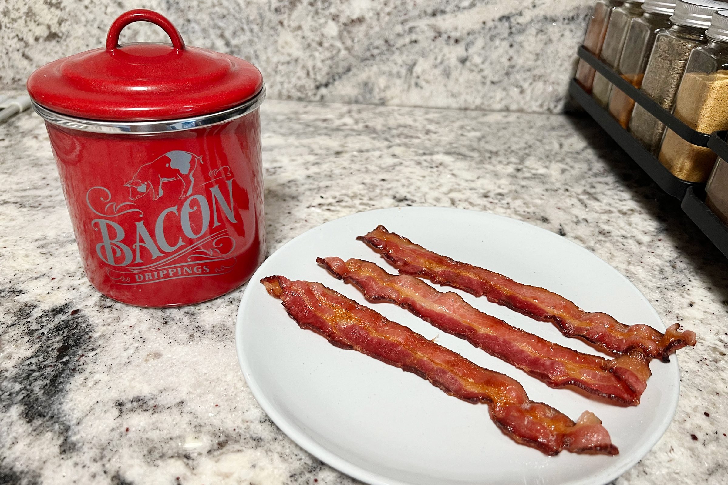 Ceramic Bacon Grease Container Keeper with Strainer, Frying Oil Storage  Can, Tur