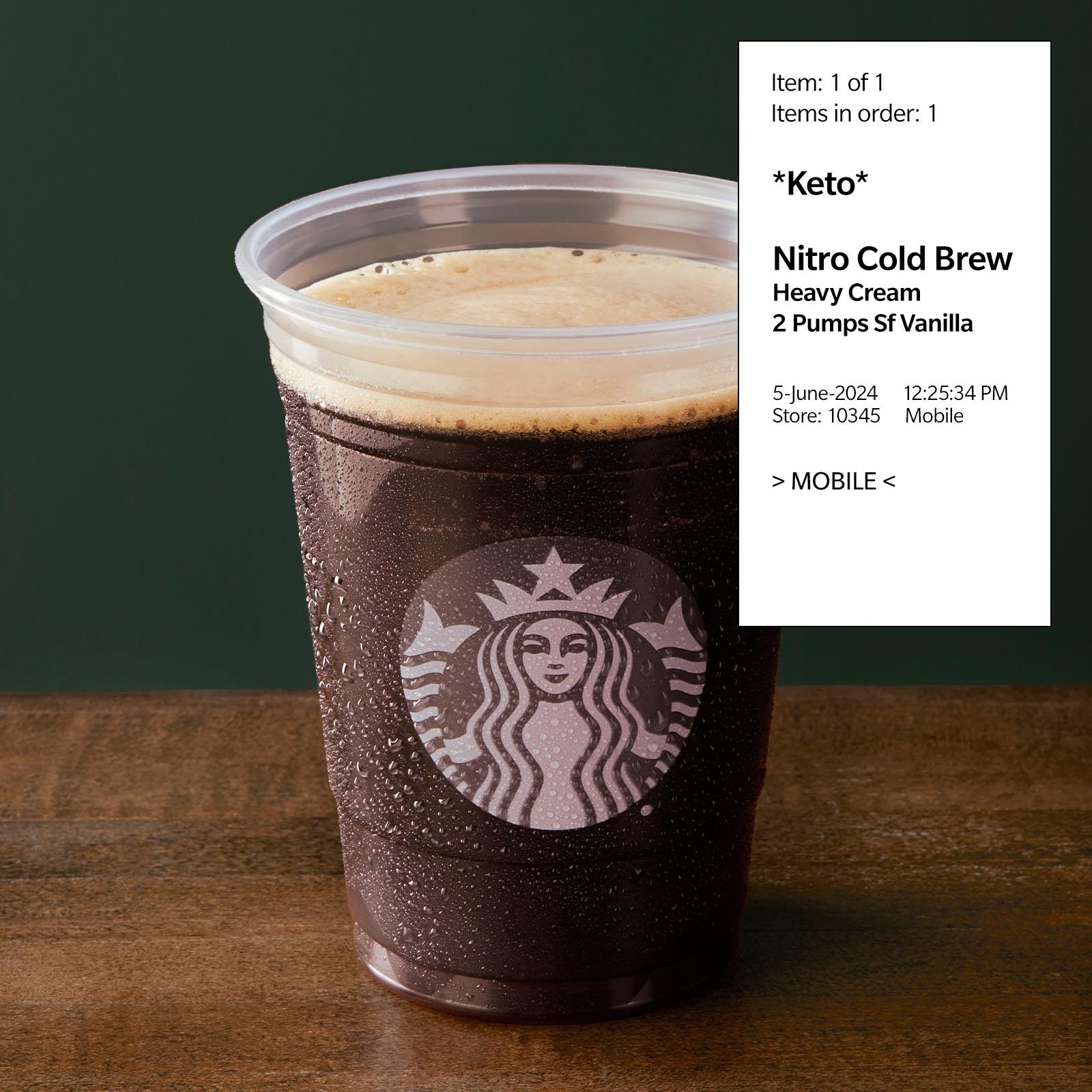 Keto Starbucks Drinks 4 Nitro Cold Brew