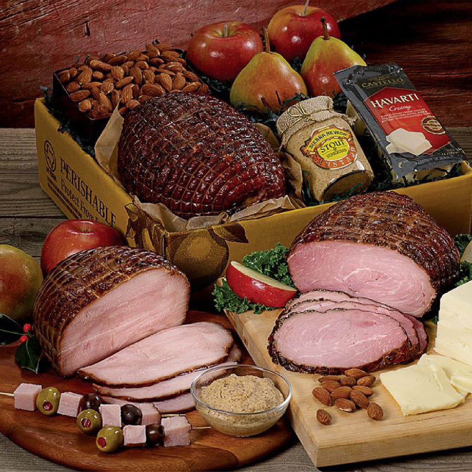 Pittman & Davis Christmas Buffet Box Via Pittmandavis