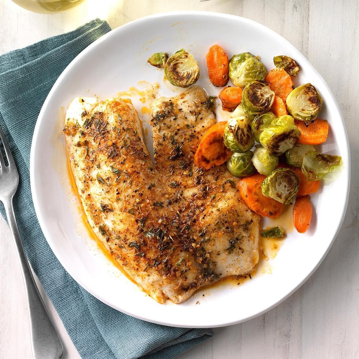 Seasoned Tilapia Fillets