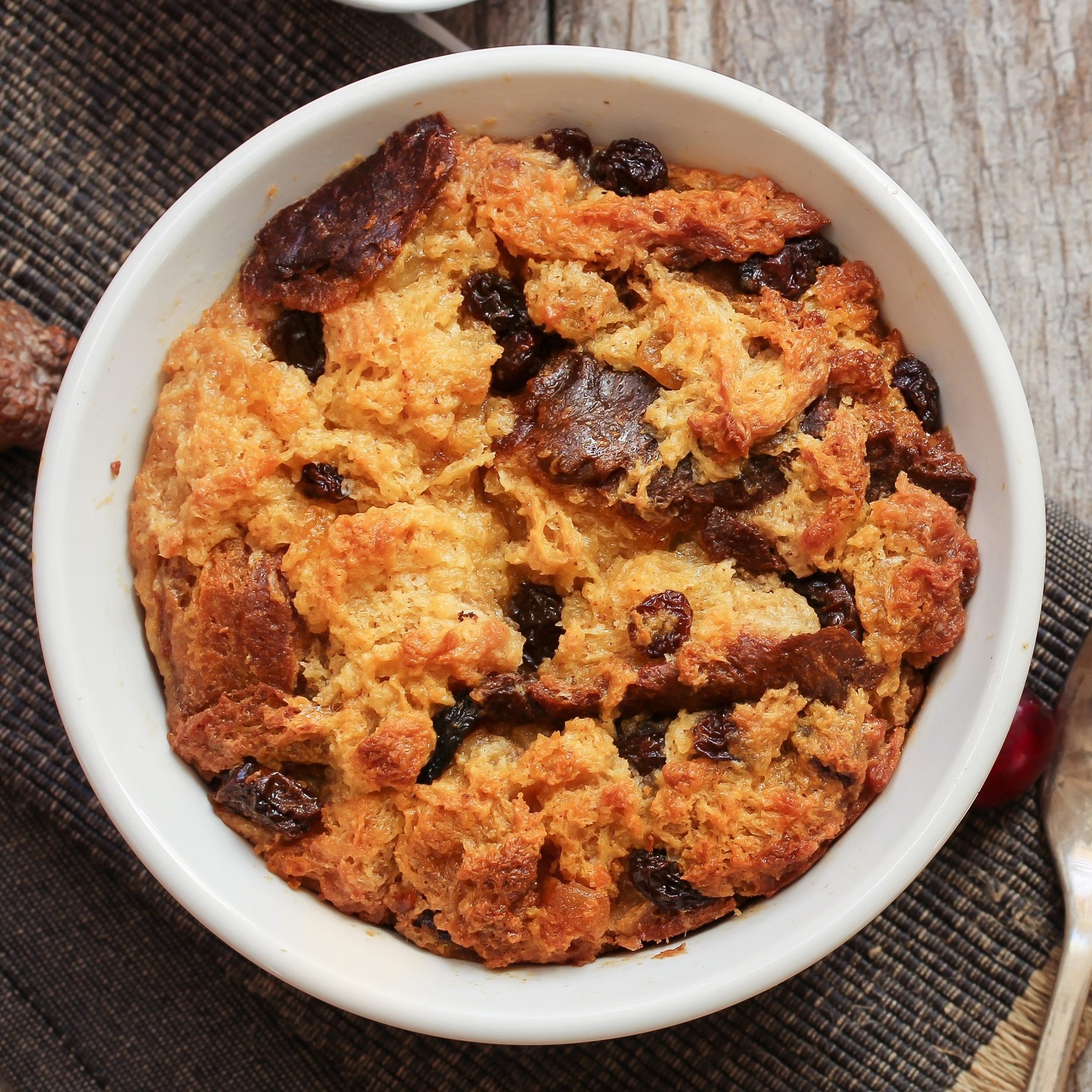 Bread Pudding Christmas dessert