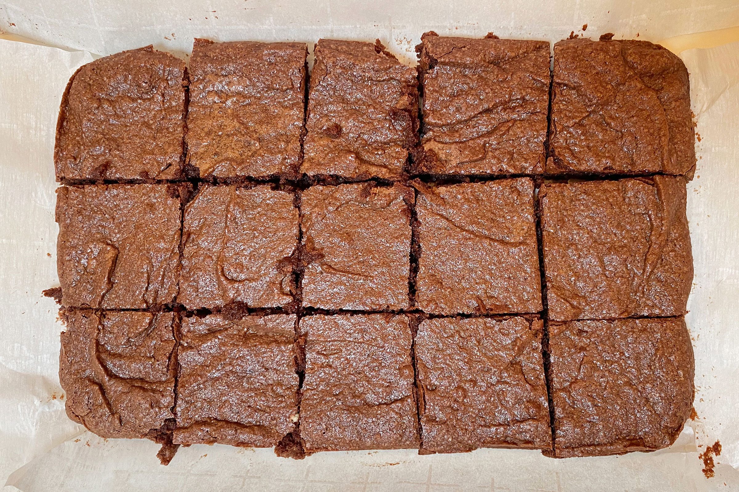 Ghirardelli One Bowl Flourless Brownies