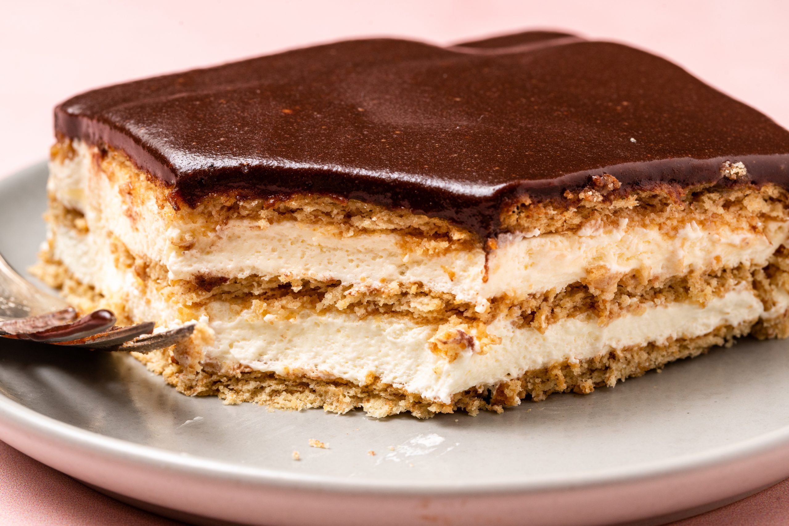 Kraft's Back-of-the-Box Chocolate Eclair Squares Recipe | Taste of Home