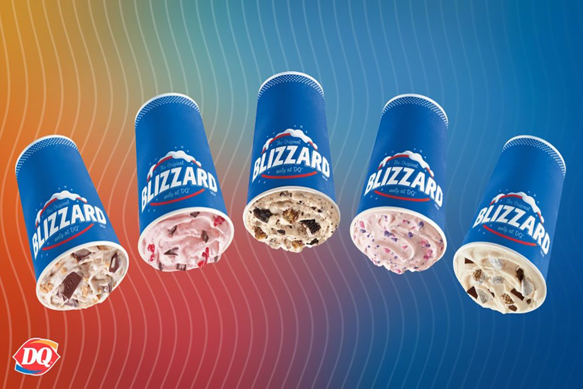 Dq Summer Blizzard Menu Lineup Waves Courtesy Dairy Queen